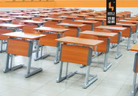 Depuis 1993 Escritorio oficina empilable roue universelle réunion scolaire bureau d'étude moderne pliant pliable Table de salle de formation