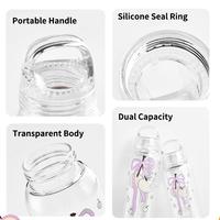 Gobelet portable de haute qualité, anti-fuite, en plastique, avec couvercle, pour enfants, pour l'extérieur