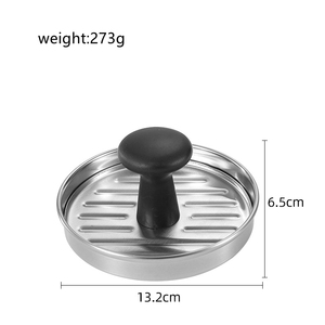 Molde antiadherente para hamburguesas Manjia, carne, carne, queso, verduras, fabricante de hamburguesas para parrilla, plancha, barbacoa - Product Image 3