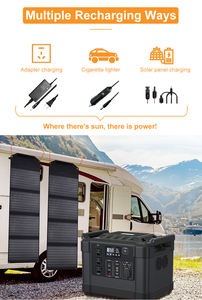야외 홈 에너지 저장 황금 공급 배터리 발전소 휴대용 Powerbank 태양 전원 발전기 1000 와트 2000 와트 3000 와트 - Product Image 5