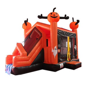 WINSUN Grand Combo Halloween Certifié CE Matériel PVC Ignifuge Installation Facile Château Gonflable Trampoline - Product Image 1