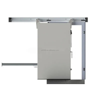 Portes coulissantes électriques pour entrepôts frigorifiques équipées de capteurs infrarouges et de commutateurs automatiques pour la logistique de la chaîne du froid