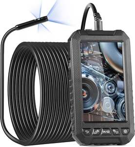 Yeni 5 inç IPS endüstriyel endoskop üç üçlü Lens muayene kamera araba motoru kontrolü için <span class=keywords><strong>1080P</strong></span> HD kayıt Video Borescope - Product Image 1