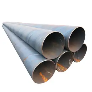 api 5l high quality spiral welded pipe black coated api 5l spiral welded steel pipe