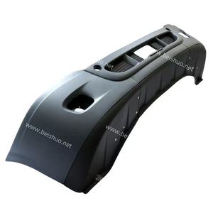 Parachoques Delantero Completo para Freightliner Cascadia 2008-2017, Plástico PP, con Orificio para Faros Antiniebla, Color Negro - Product Image 5