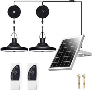 Lámpara Colgante Solar LED IP65 Impermeable con 112 LED, Lámpara con Sensor de Movimiento Inalámbrico para Exteriores, Lámpara de Techo Solar para Jardín - Product Image 2