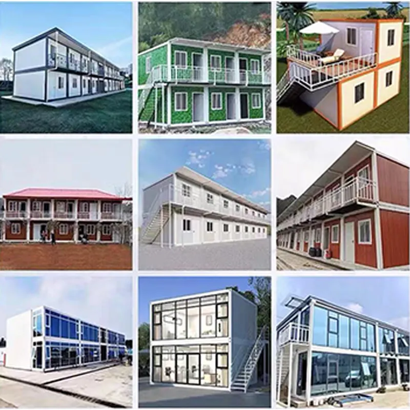 New Design China Prefab Light Frame Villa Hotel Luxury Container House Prefabricated Lgs Houses For Sale