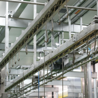 Équipement d'abattage de chèvres intégré à haute efficacité, machine complète d'abattage d'agneaux pour ligne de traitement d'abattoir
