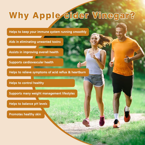 ODM OEM Apple <b>Cider</b> Vinegar Capsules Dietary Supplement Supports Immune System Promotes Healthy Skin for Man and Woman Capsules - Product Image 6