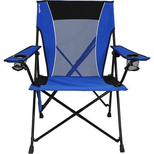 Sedie da campo pieghevoli a doppia serratura Premium versatili per sport all'aperto e spiaggia-blu maldive per viaggiare - Product Image 5