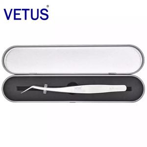 กล่องเก็บแหนบต่อขนตา Vetus กล่องโลหะพร้อมแหนบความแม่นยำสูงสำหรับต่อขนตา - Product Image 2