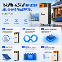 Système de batterie domestique LiFePO4 16 kWh Power Brick SC pour la sauvegarde solaire et l'autoconsommation, 51,2 V 314 Ah, 10 000 cycles, stockage d'énergie domestique