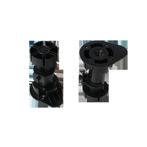 Patas Ajustables para Muebles, Negras, 80-170 mm, Soporte de Plástico Resistente para Muebles - Product Image 3