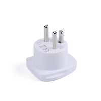 Adaptateur de prise du monde vers le Danemark - Royaume-Uni, États-Unis, Canada, Brésil, Europe, 2 broches, Australie vers le Danemark, adaptateur de voyage avec BS8546 IEC60884-2-5