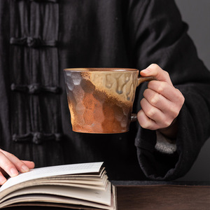<span class=keywords><strong>Mug</strong></span> en céramique brute de haute qualité au design rétro de style japonais, motif <span class=keywords><strong>photo</strong></span>, <span class=keywords><strong>sans</strong></span> couvercle, pour la maison et le bureau - Product Image 3