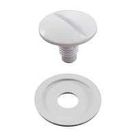 Kit combiné de vis de roue de nettoyage de piscine Polaris 280/180 C55 et rondelle C64, ensemble de 12 pièces