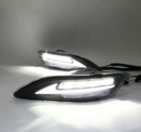 Daytime Running Light With Yellow Turn Signal LED Fog Lamp for Toyota Corolla 2003-2009, DRL Accessories for Camry