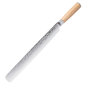 <span class=keywords><strong>Coltelli</strong></span> per feste di pasqua 12 pollici in acciaio inossidabile manico in legno Pakka roast coltello <span class=keywords><strong>da</strong></span> prosciutto <span class=keywords><strong>cucina</strong></span> Chef coltello per affettare per carne petto - Product Image 1