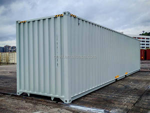 40HQ Conteneur à 4 portes en acier Corten à ouverture latérale 76CBM haute capacité 50% chargement plus rapide pour le transport de machines - Product Image 3