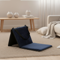Tapis de prière portable pliable avec dossier de soutien lombaire 2026 – Tapis de prière islamique rembourré avec dossier intégré