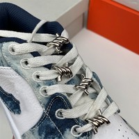 Vente Flash : Breloques Métalliques pour Lacets, Nouveaux Accessoires de Chaussures AF1, Boucles pour Lacets AJ