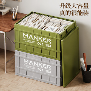 Manker Storage Boxes 254 L Large Capacity Rectangular Organizer For Clothes And Toys With Wheels - Product Image 3