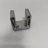 Tengshuo Moderno y Delgado Conector de Unión de Columna Central Oculto para Puertas Correderas, Esquina de Aluminio Primario 6063-T5