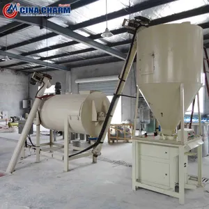 Small Dry Mortar Production Line 3-5 T/H Tile Adhesive Mix Making Machine Dry Mortar Mixer Dry Mix Machines For Sale