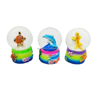 Globo de Nieve Personalizado con Recuerdo Turístico de Brasil, Ecuador, Paraguay, Haití, Guatemala, Islas Caimán, Nicaragua, Honduras