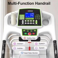 Tapis roulant électrique pliable pour la maison et les salles de sport commerciales avec moteur puissant, modes de course et de marche