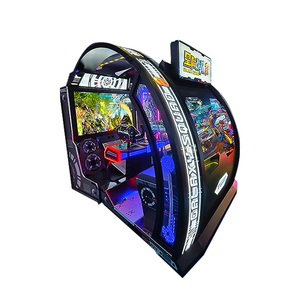 Jeu de tir amusant de parc d'attractions interactif parent-enfant d'arcade à pièces - Product Image 4