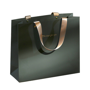 YCG Factory <strong>Paper</strong> <strong>Bag</strong> Custom Printed <strong>logo</strong> Luxury Clothing Shopping <strong>Paper</strong> <strong>Bags</strong> Boutique Recyclable Gift <strong>Bag</strong> <strong>With</strong> Ribbon Rope - Product Image 6