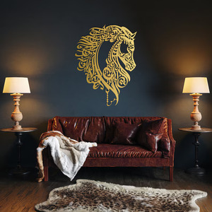 Decorazione murale in metallo La Ilaha Illallah <span class=keywords><strong>Tawhid</strong></span> prima Kalima Ramadan regalo arabica Allah calligrafia grande arte della parete islamica - Product Image 6