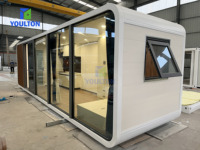 Capsule spatiale, maison, cabine, bureau, pod