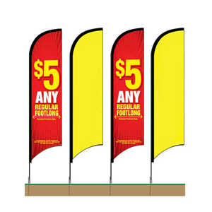 Bandera de Plumas de Poliéster con Logotipo Personalizado, Pancarta Publicitaria para Playa y Exteriores, para Eventos de <span class=keywords><strong>Surf</strong></span> - Product Image 3