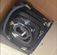 Piezas de Máquina Herramienta de enrutador CNC personalizadas al por mayor para conectores de extremo de cadena de arrastre, puente portador de cable, núcleo de motor de diseño abierto