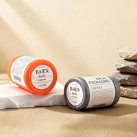 Bouteilles personnalisées noires en forme de capsule de 150 cc pour produits de santé, flacons en plastique de 200 cc pour comprimés de calcium, vitamines et médicaments