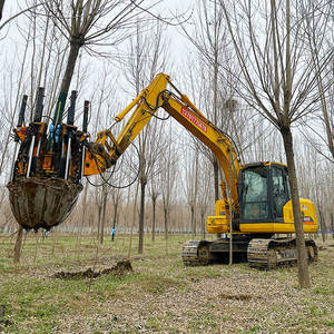 เครื่องขุดและย้ายต้นไม้สำหรับรถขุด5-10ตัน - Product Image 5