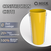 Vente en gros de nouveaux goulottes de construction de trémie d'exportation en plastique HDPE pour la résistance à l'usure et aux chocs