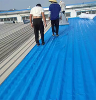 Membrana Impermeable Autoadhesiva de Caucho Butilo con Película de Fluorocarbono PVDF para Techos de Hormigón y Cemento, Aplicación en Frío