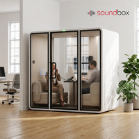 Cabines Acoustiques Silencieuses Personnalisées – Pod de Bureau Insonorisé Abordable, Salle de Réunion Insonorisée, Cabines d'Intimité Portables Prix Usine pour Entreprises