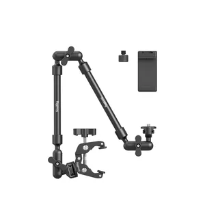 Brazo Mágico Ajustable de Aluminio con Kit de Abrazadera de Cangrejo y Trípode de Escritorio para Smartphones, Cámaras Web y Cámaras de Acción <span class=keywords><strong>SmallRig</strong></span> 4766 - Product Image 3
