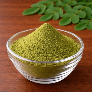 Polvo de Moringa Seca Premium, 100% Hojas de Moringa Reales, Ingrediente Herbal Natural y Etiqueta Limpia - Product Image 2