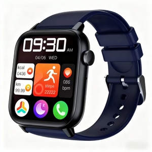 Fabrika fiyatlı akıllı saat su geçirmez spor izci tam dokunmatik TFT ekran deri bant cevap çağrı Android IOS uyumlu - Product Image 1