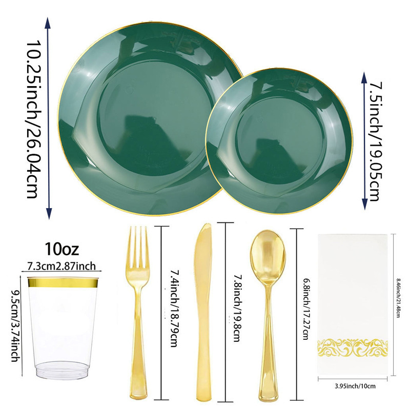 Vert avec de l'or