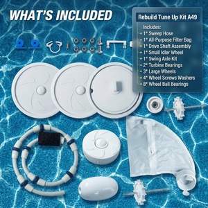 Kit de Reparación y Reemplazo de Accesorios para Limpiador Automático de Piscinas Polaris <span class=keywords><strong>Zodiac</strong></span> 280 y 180 - Product Image 2