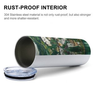 Gobelet isotherme en acier inoxydable 20oz à double paroi, personnalisable avec logo, pour vente en gros, compatible porte-gobelet de voiture - Product Image 5
