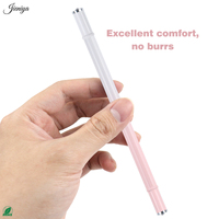 Ensemble de pinceaux professionnels pour nail art en gel, best-seller, manche métallique rose dégradé, double pinceau, pinceau liner pour gel, outils de polissage