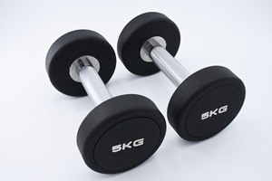 Thiết bị tập thể dục phòng tập thể dục quả tạ nhà cao su tráng <span class=keywords><strong>5</strong></span> <span class=keywords><strong>pound</strong></span> Trọng lượng nâng màu đen miễn phí trọng lượng lục giác dumbell dumbells Set - Product Image 3