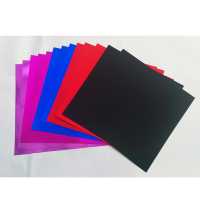 Papier cartonné métallisé artisanat carton or argent miroir feuille d'aluminium emballage cadeau rouleau de papier métallisé pour étiquettes